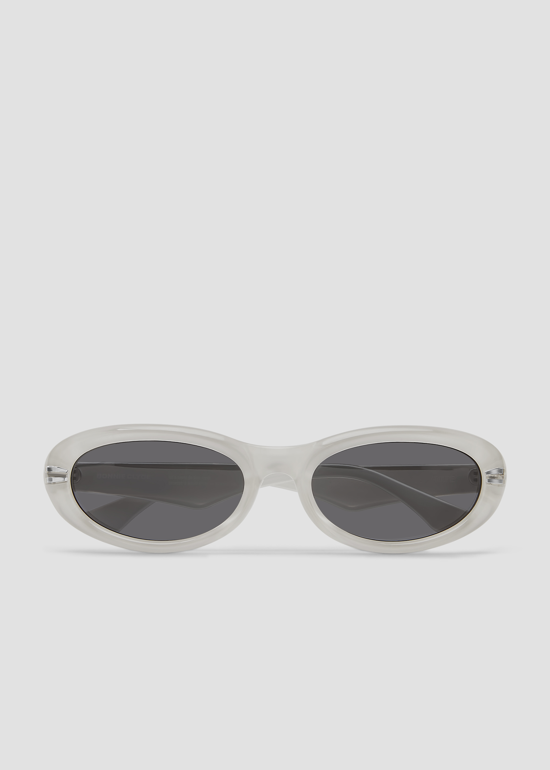 BONNIE CLYDE white groupie sunglasses - 小物