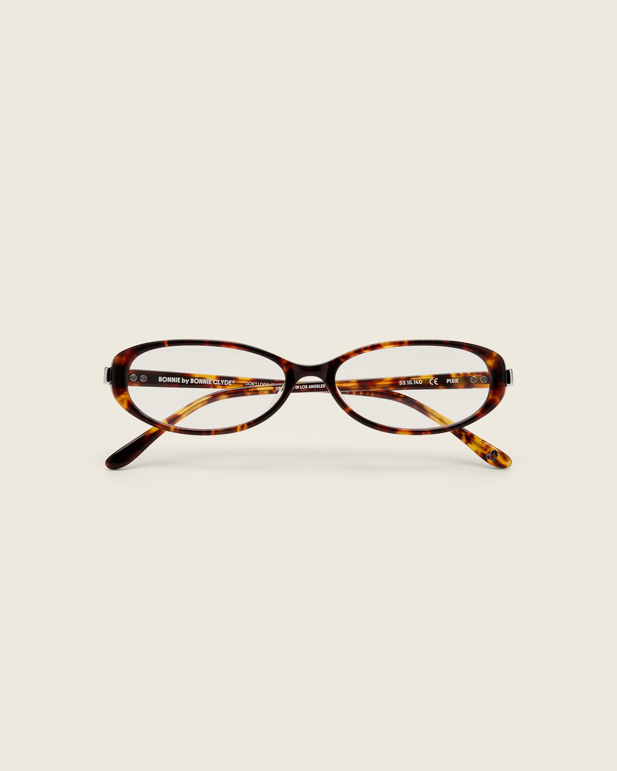 Pixie Tortoise Clear Sunglasses