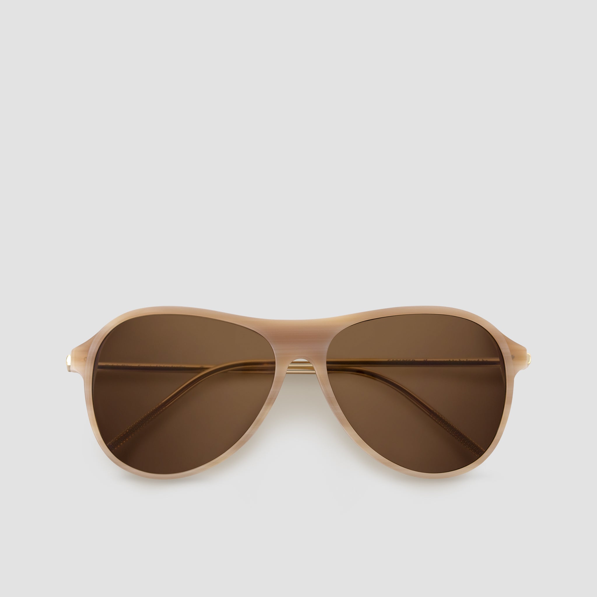 Front View of Godspeed Cinnamon Sunglasses