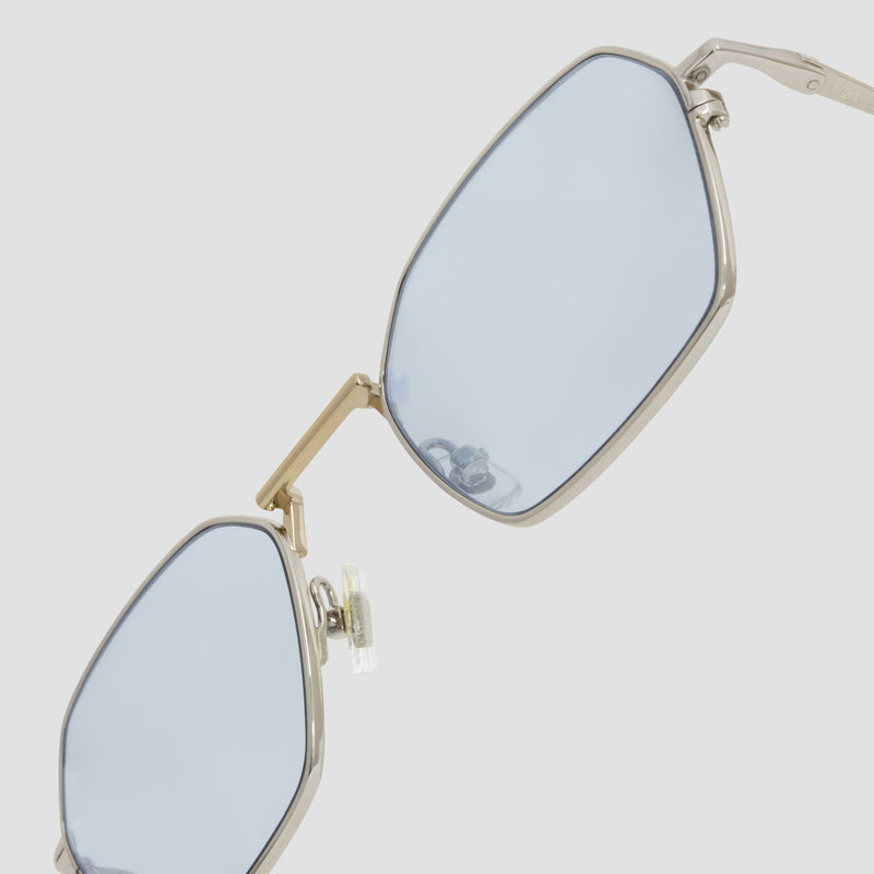 Detail shot of Tempo Mixed Alloy-Tian Blue Sunglasses
